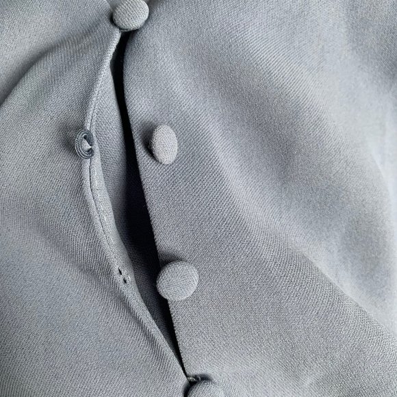 Dynamite Blue Flowy Blouse - Size S - Picture 5 of 5